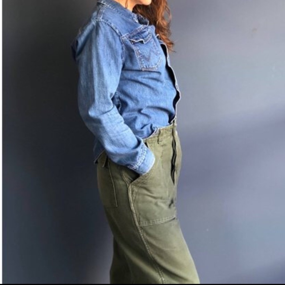 60s vintage military trousers